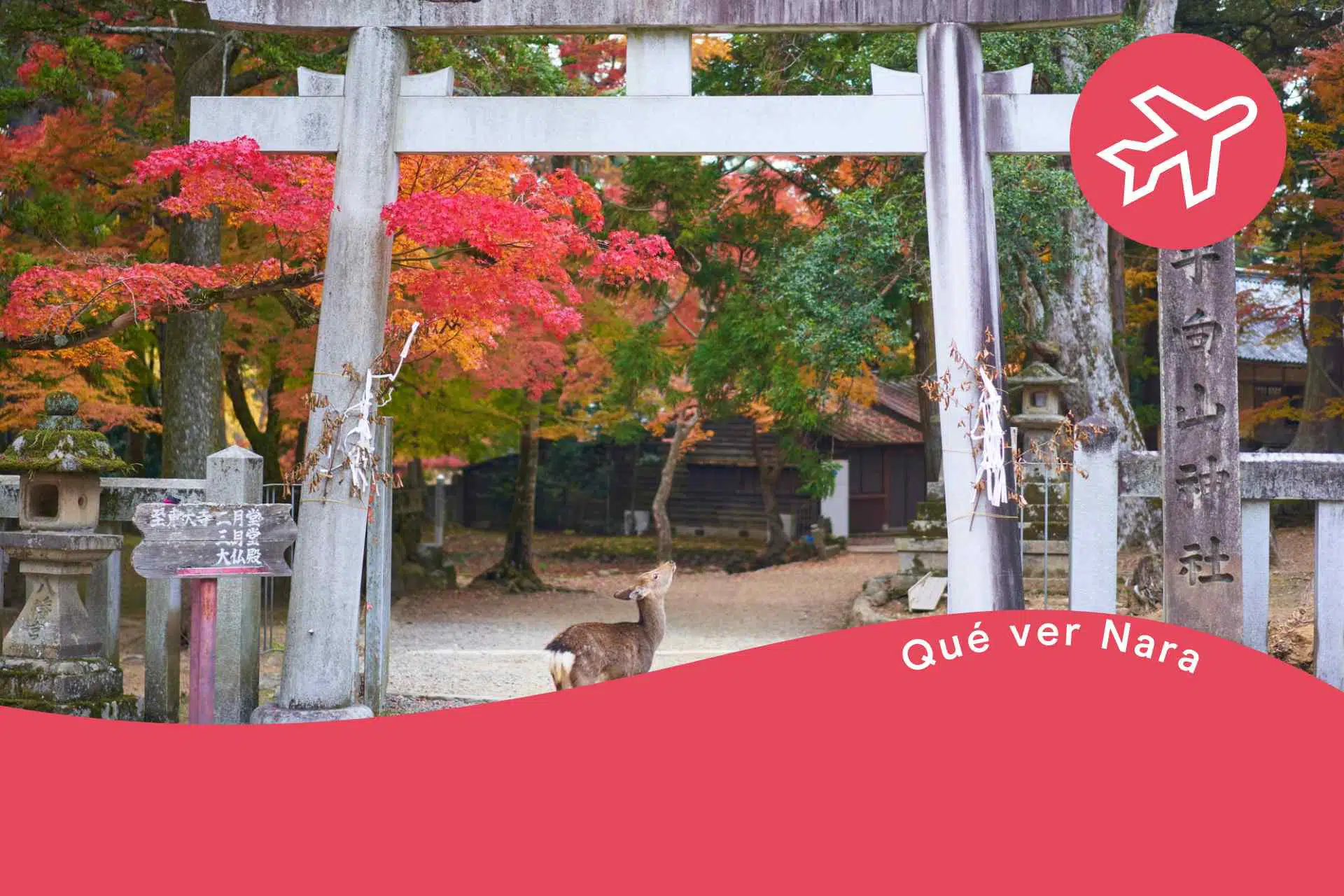 Templo en Nara, Japón