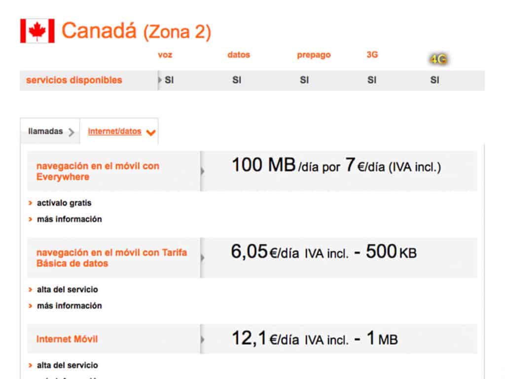 roaming canada orange