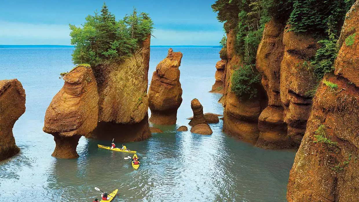 ver la bahia fundy en canada