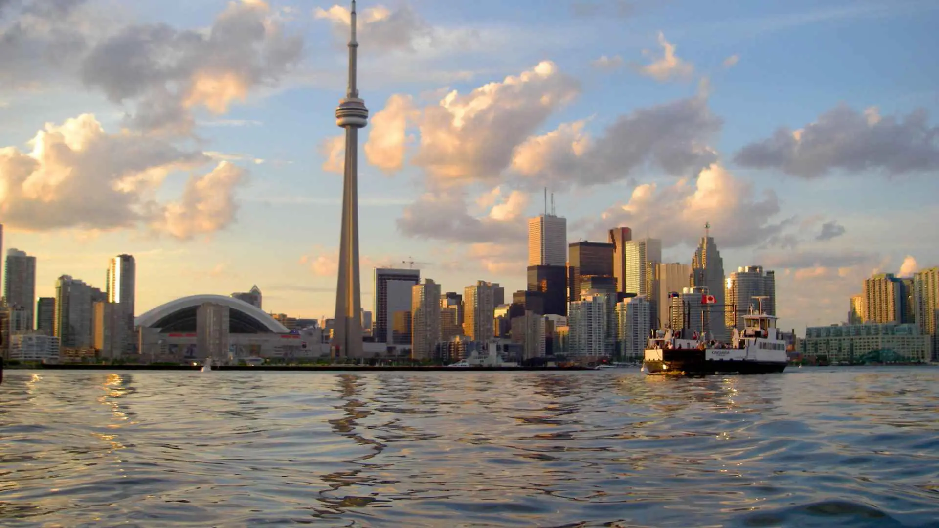 cn tower en toronto canada paisaje