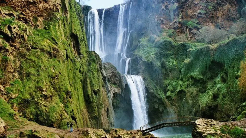 ver paisaje cascadas ouzoud marruecos