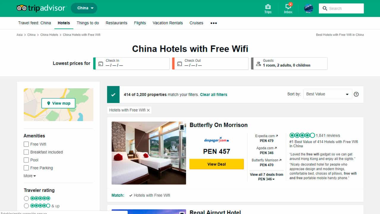 roaming china wifi gratis