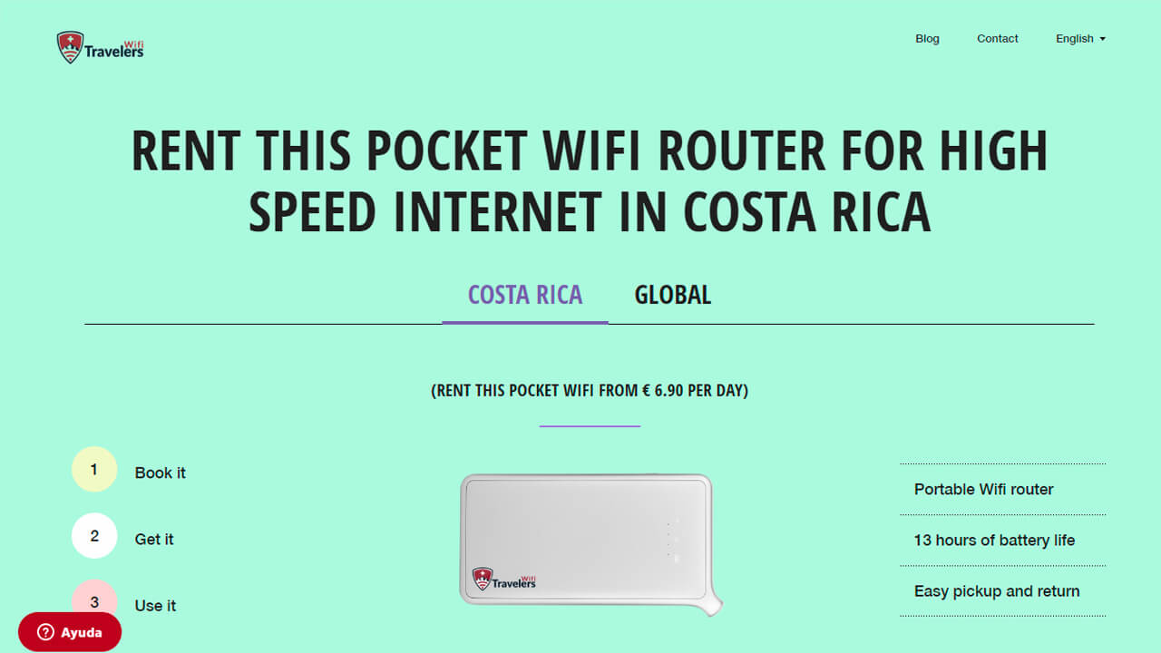 roaming costa rica wifi travelers