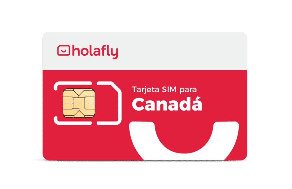 SIM de datos de Holafly para evitar el roaming en Canadá