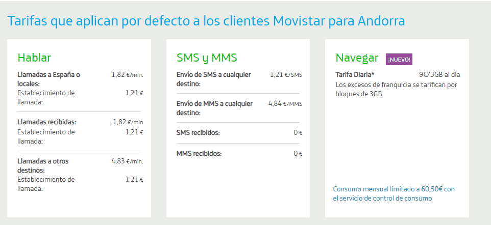 tener Internet en Andorra con Movistar