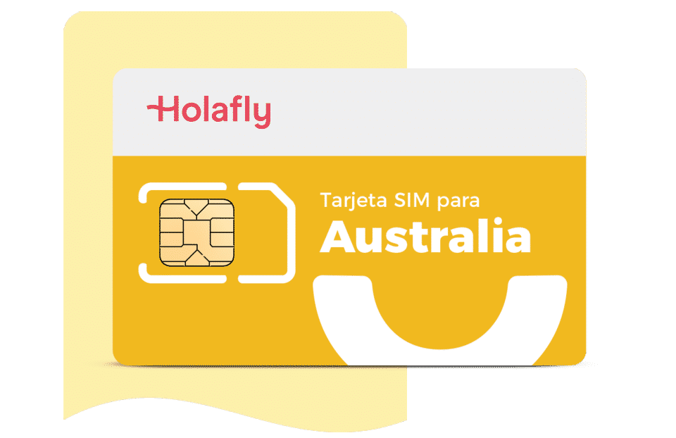 Tarjeta sim de datos internacional Australia de Holafly