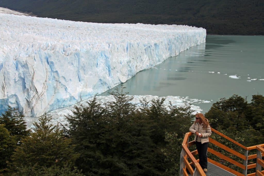 Mirador-Glaciar Perito Moreno-Parque Nacional Los Glaciares-Argentina. 