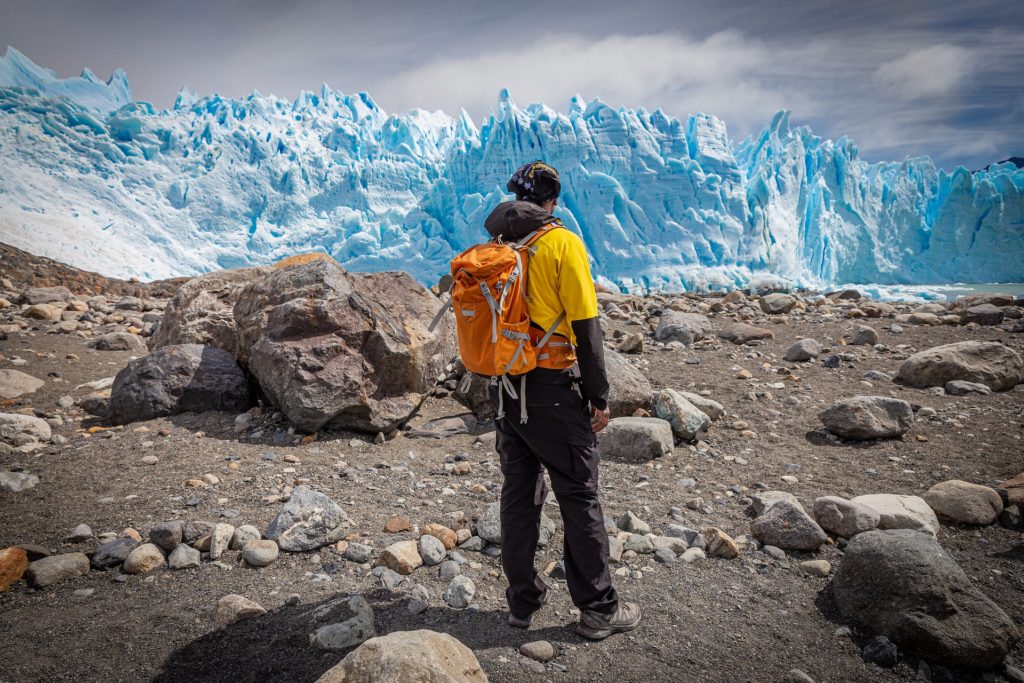 Trekking en el Glaciar Perito Moreno-Parque Nacional Los Glaciares-Argentina. 