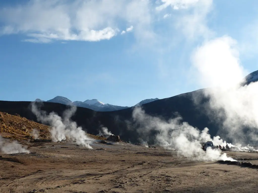 Géiseres del Tatio en el Tour Desierto de Atacama de San Pedro, Chile