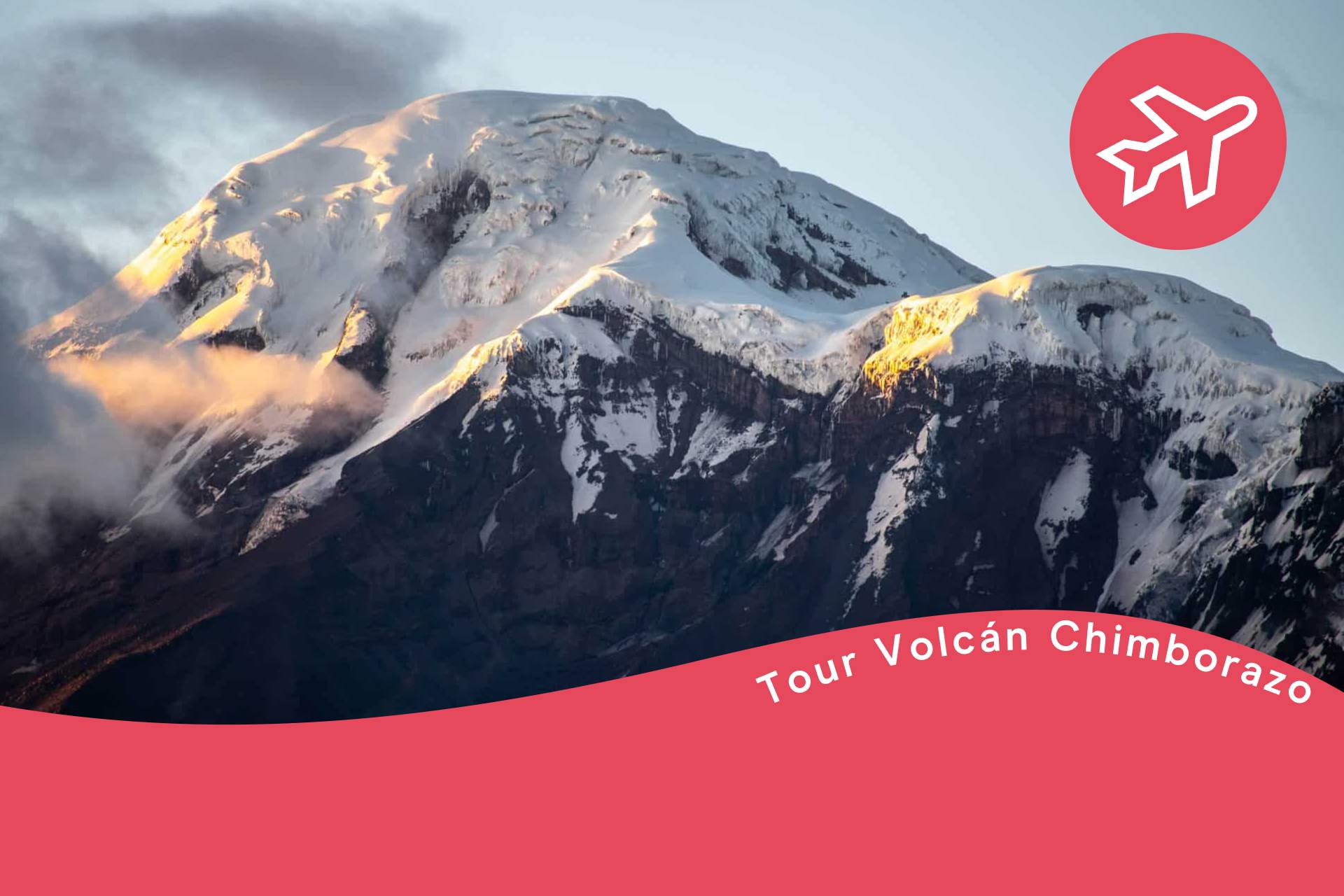 Panorámica del volcán Chimborazo en Ecuador - Fuente Robinson Recalde en Unsplash
