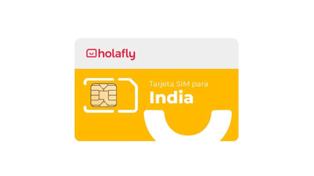 Tarjeta SIM datos India de Holafly