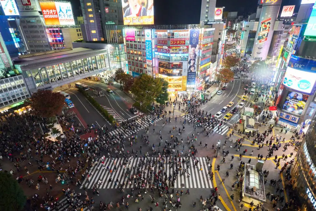 Cruce Shibuya, Tokio, Japón