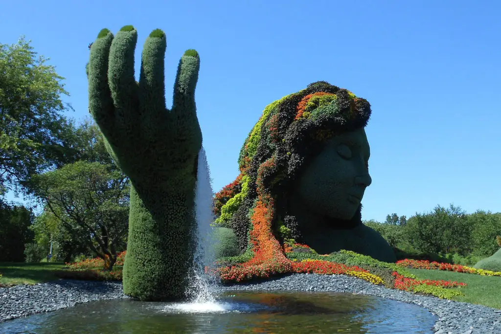 Jardín Botánico en Montreal, ciudades de Canadá