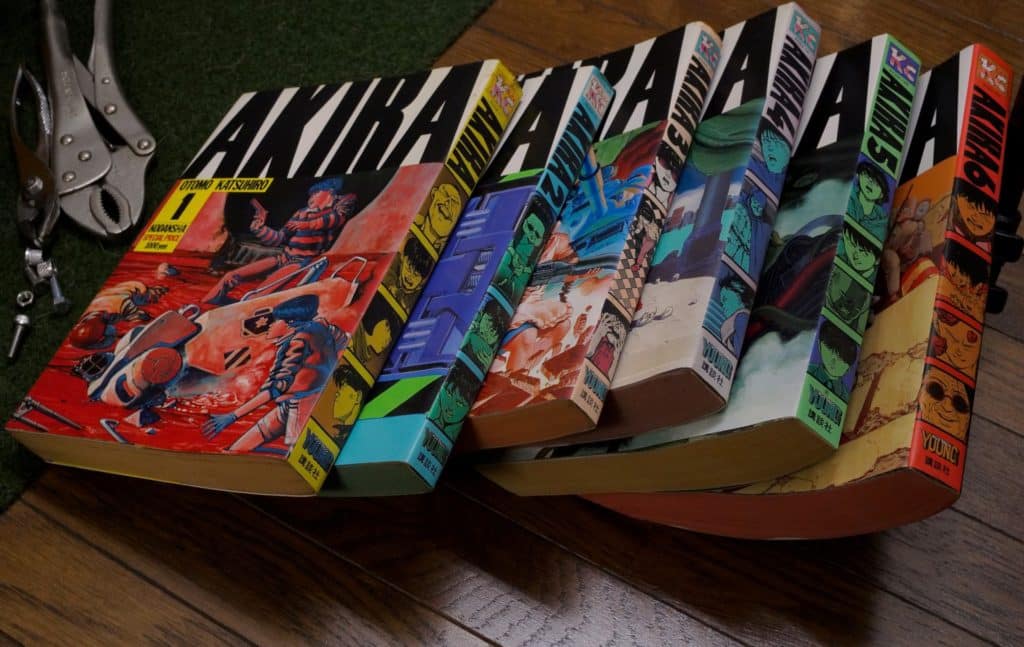 Colección de Akira, un manga Japonés, que comprar japon
