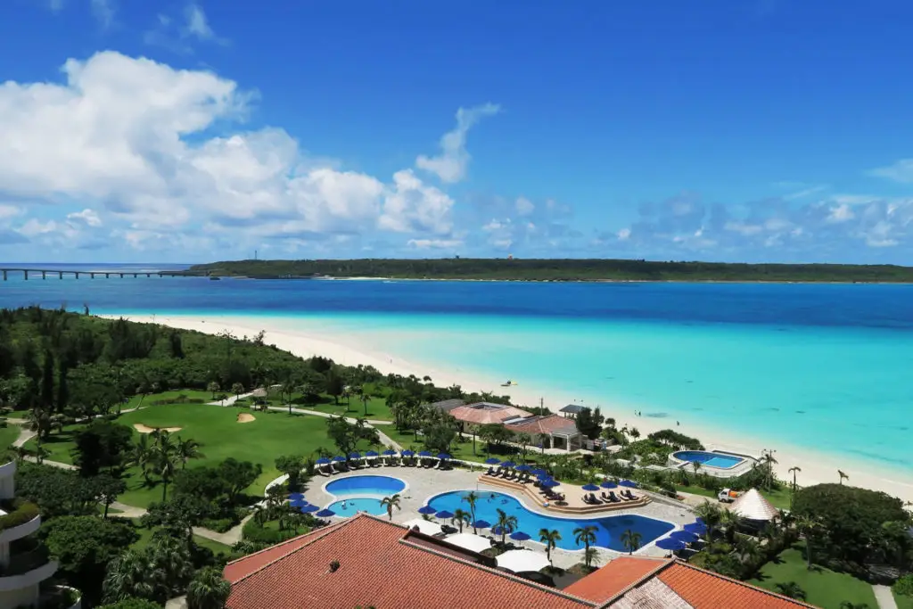 Isla Miyako, playas de Japón, mar