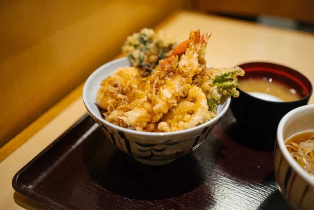 Tempura, comida tradicional, qué comer Japón