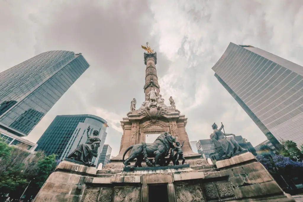 Ángel de la Independencia en Ciudad de México