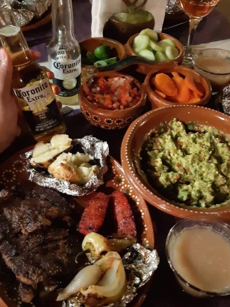 comida carne asada CDMX, ciudad de México