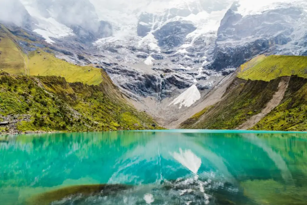 Laguna Humantay en Cusco, Perú