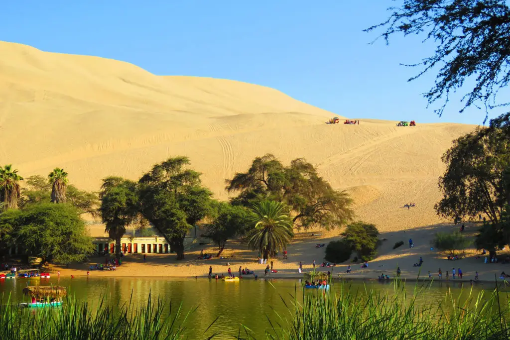 Oasis Huacachina en Ica, que ver Perú