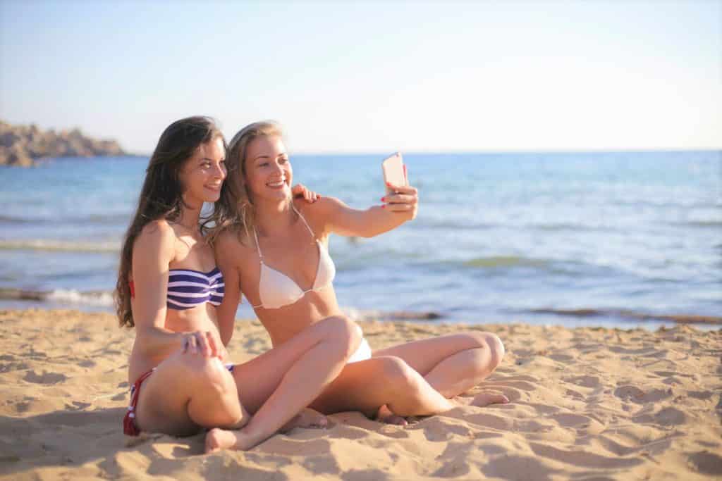 Lleva una tarjeta  SIM para postear tus fotos en la playa