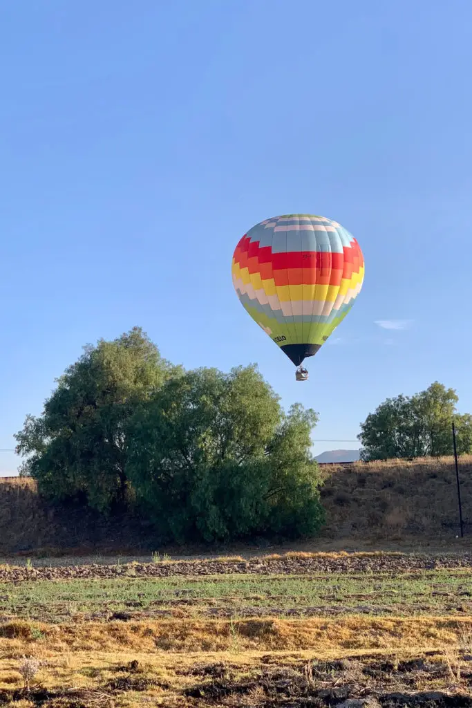 Volar en globo aerostático en Teotihuacán, México, qué ver, 10 lugares