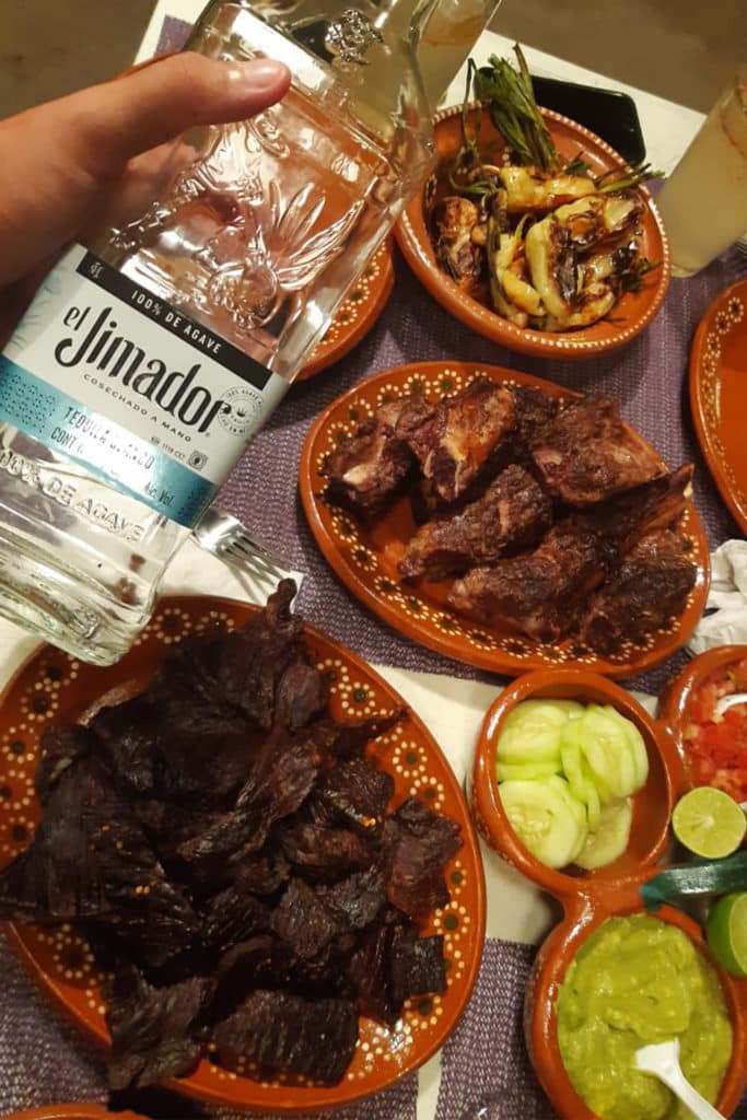 tequila blanco y comida mexicana, qué hacer en México