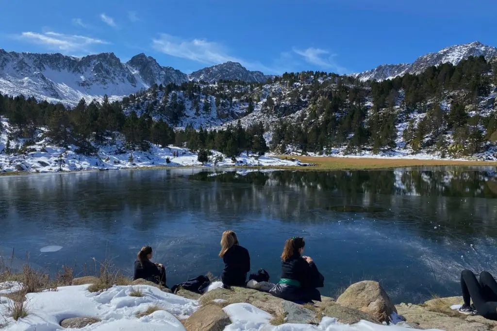 Lago en Andorra.