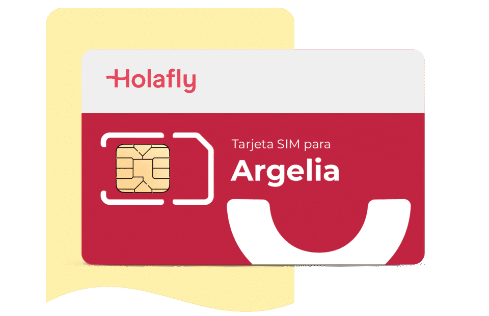 tarjeta sim de datos Argelia de Holafly