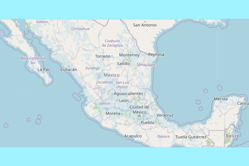 AT&T Mexico Berichterstattung auf mexikanischem Gebiet