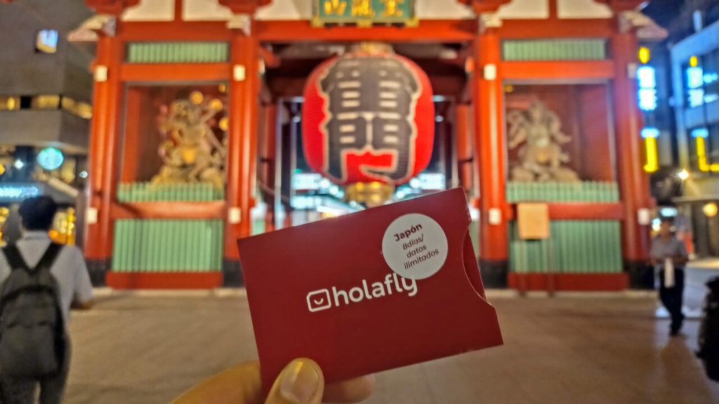 Temple Sensoji, Tokyo, Japon Carte SIM japonaise Holafly