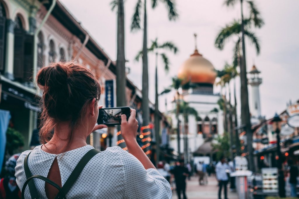 Mosquée Sultan, Singapour en Asie.
